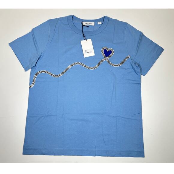 Chinti and Parker Graphic Print Crew Neck T-Shirt Size S - Picture 4 of 8